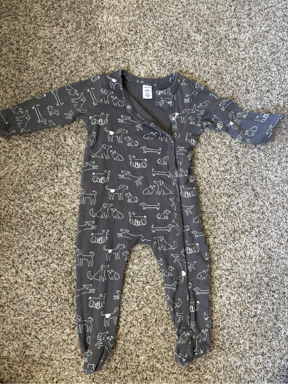 Nordstrom Footed Onesie